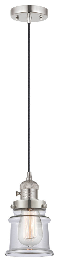 INNOVATIONS 201CSW-PN-G182S 1-Light Mini Pendant Polished Nickel