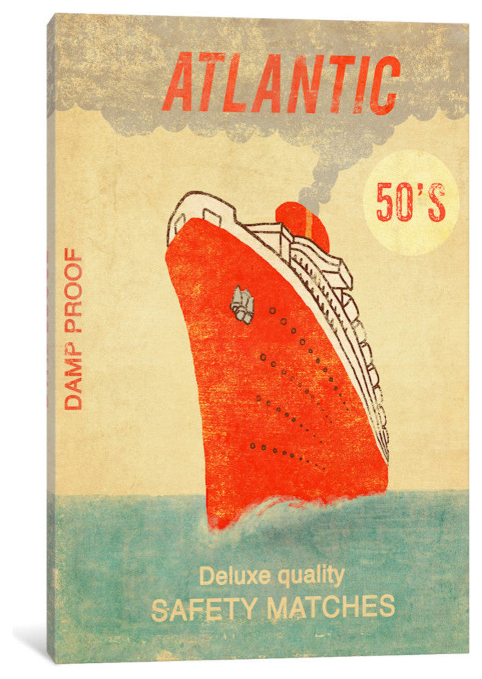 "Atlantic Safety Matches" by Terry Fan, 26x18x1.5
