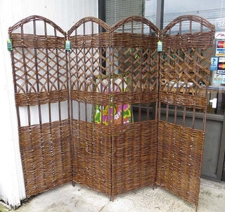 Willow Screen, 4 Panel Divider, 72" W x 60"H