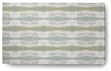 Geometric Stretch Print Soft Chenille Area Rug, Green, 3'x5'