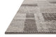 Loloi Manfred Charcoal / Dove 4'-0" x 6'-0" Accent Rug