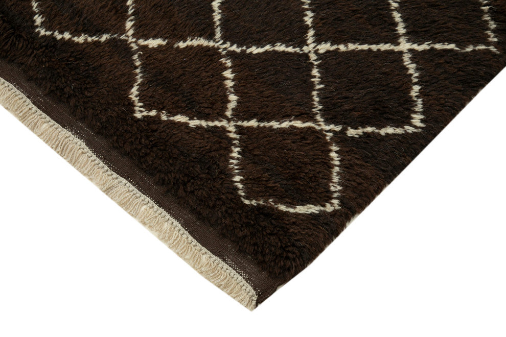 Rug N Carpet - Handmade Unique 7' 1'' x 8' 11'' Moroccan Area Rug