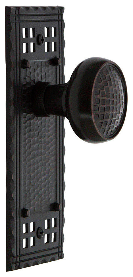 Craftsman Plate Single Dummy Craftsman Door Knob