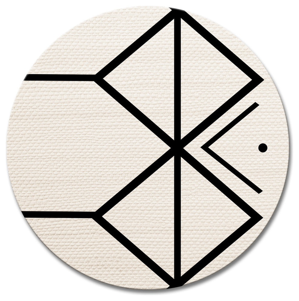 Ready2HangArt 'Tribal Band III' on ArtPlexi, 24"x24"