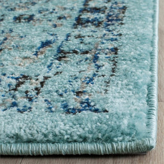 Safavieh Evoke 8' X 10' Power Loomed Rug in Light Blue and Light Blue