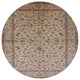 Ahgly Company Indoor Round Mid-Century Modern Area Rugs, 8' Round
