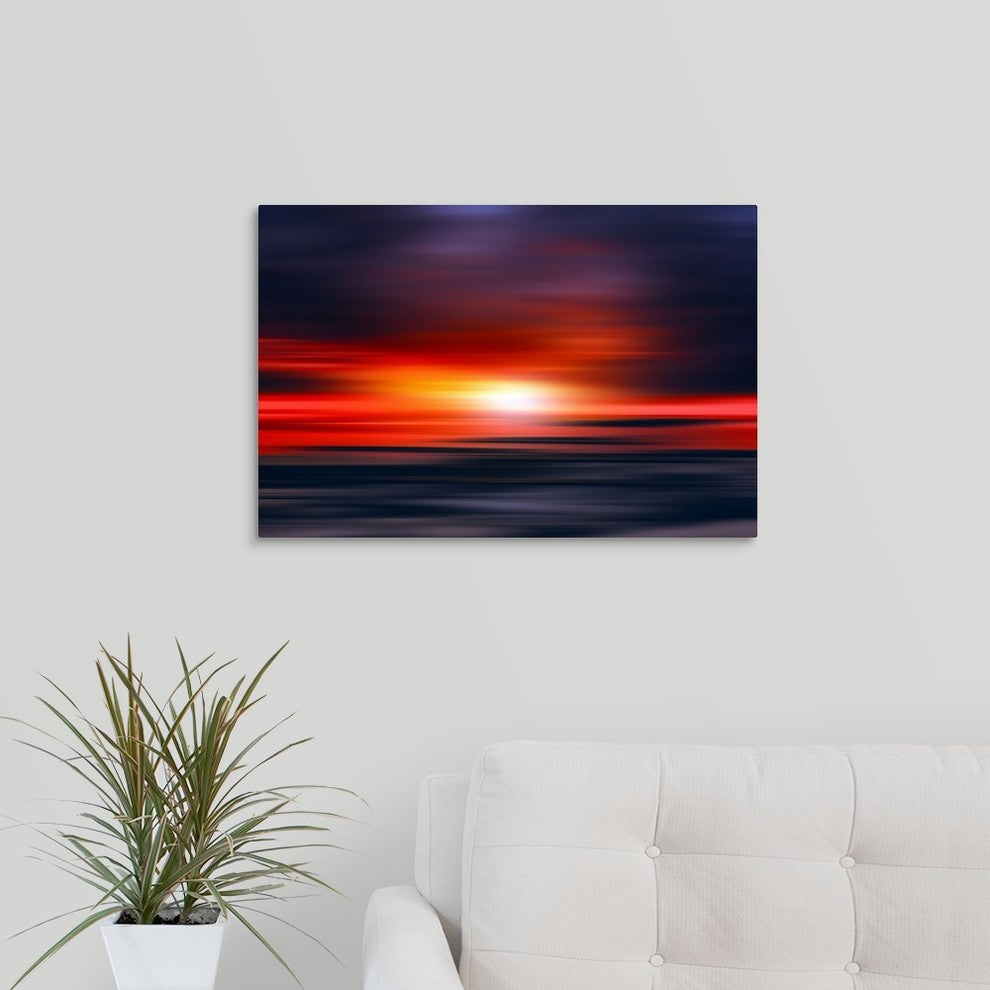 "Future Forever" Wrapped Canvas Art Print, 24"x16"x1.5"