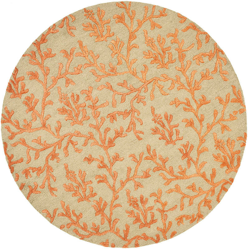 Safavieh Soho Soh214A Floral Rug, Green/Gold, 7'6"x9'6"