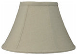 Bell Lamp Shade, Natural Linen, 16"