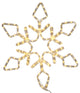 Vickerman 36" Pure White Diamond Snowflake