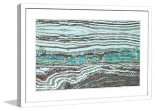 "Millenium Layers" Framed Painting Print