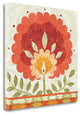 "Ikat Bloom II" By Sue Schlabach, Giclee Print on Gallery Wrap Canvas