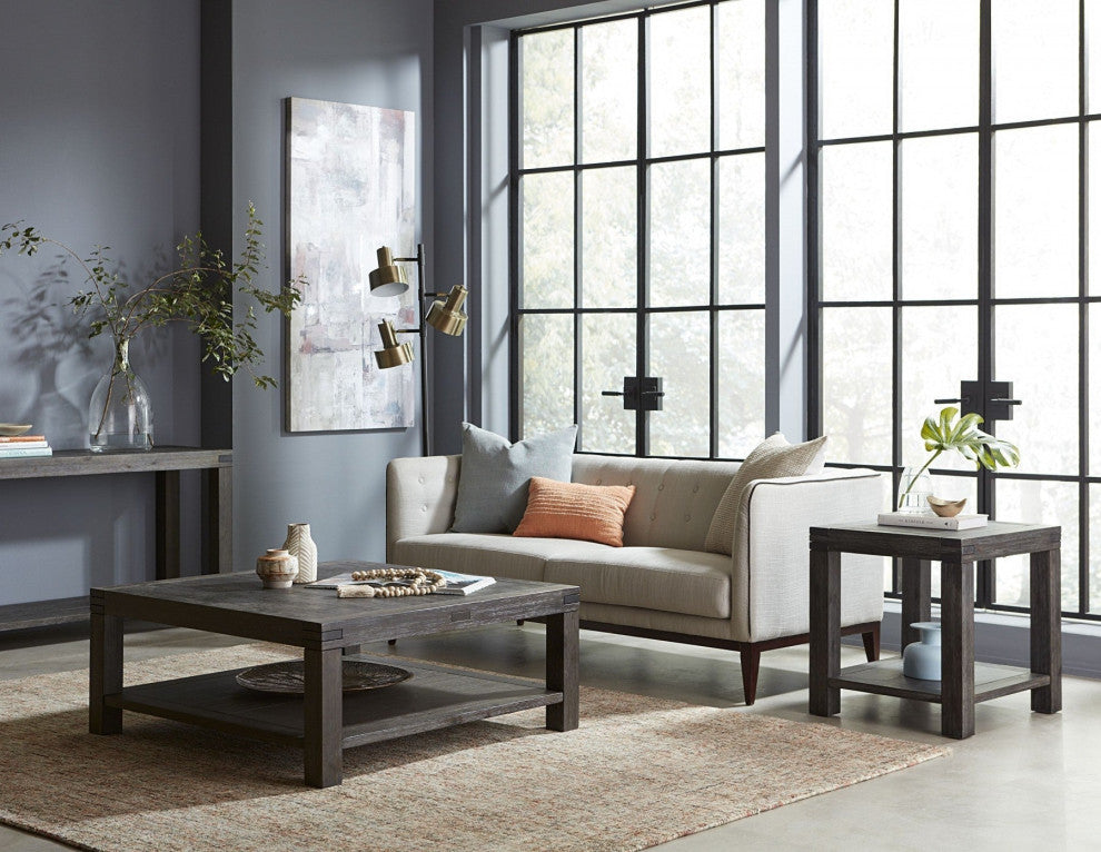 Modus Meadow 2 Piece Coffee and End Table Set, Graphite