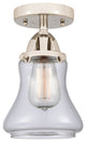 INNOVATIONS LIGHTING 288-1C-PN-G192-LED Bellmont 1 Light 6 inch Semi-Flush Mount