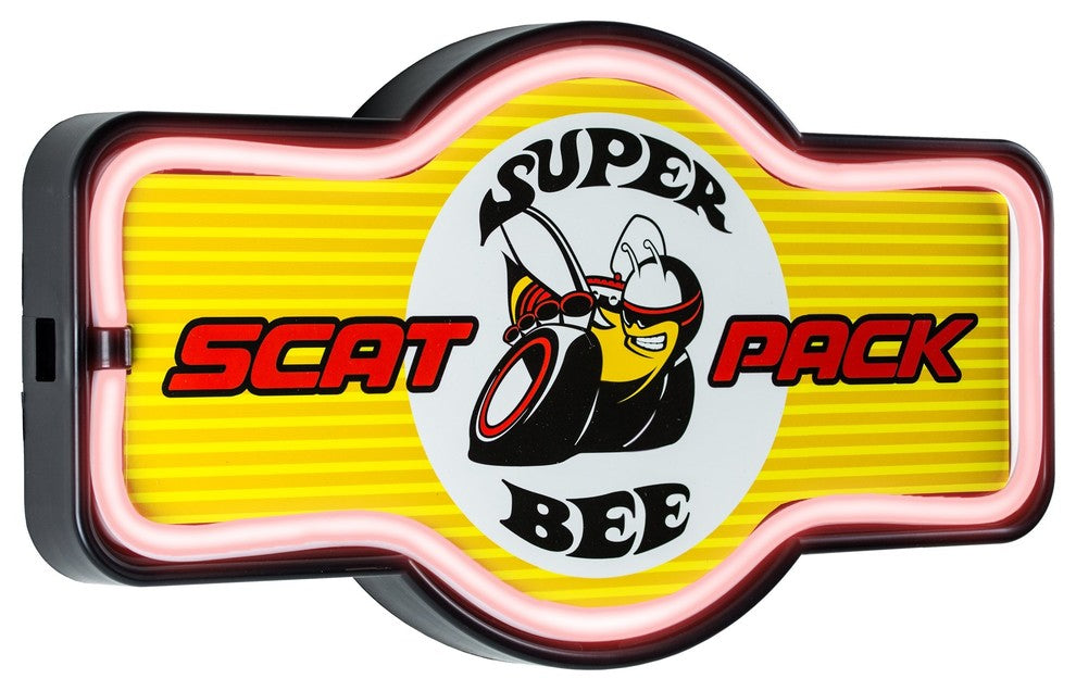 Super Bee Scat Pack Marquee LED Light Up Sign