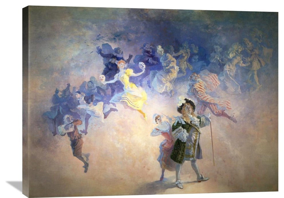 "The Comedy" Artwork, 36"x27"