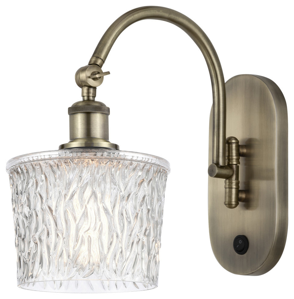 Innovations 518-1W-AB-G402-LED 1-Light Sconce, Antique Brass