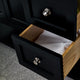 Fresca Manchester 40" Black Vanity With Mirror