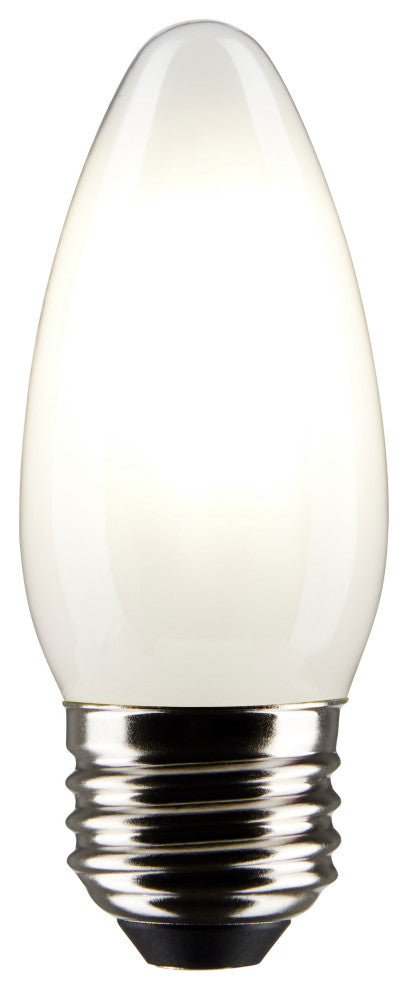 3W B11 LED, Frosted, Medium Base, 2700K, 250 Lumens, 120V, 2-Pack