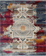 Noori Rug Latif Sandi Ivory/Red Rug