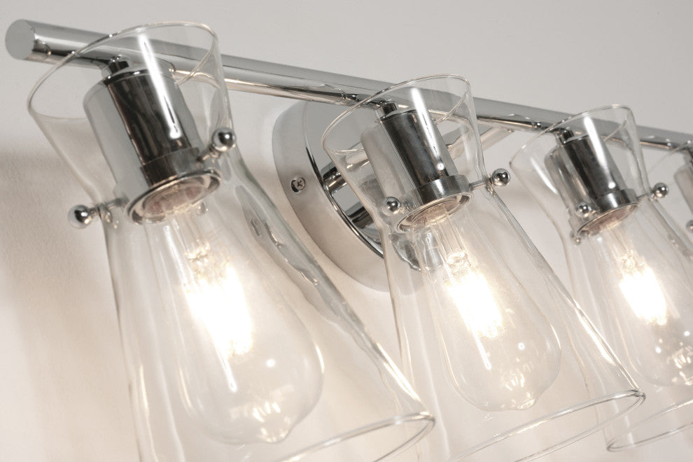 Amanda 22" Vanity, Polished Chrome