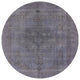 Ahgly Company Indoor Round Mid-Century Modern Area Rugs, 5' Round
