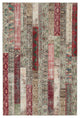 Rug N Carpet - Hand-Knotted Turkish 6' 8" x 10' 0" Vintage Patchwork Area Rug
