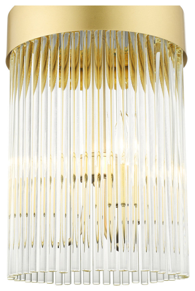 Livex Lighting Norwich 3 Light Soft Gold Chandelier
