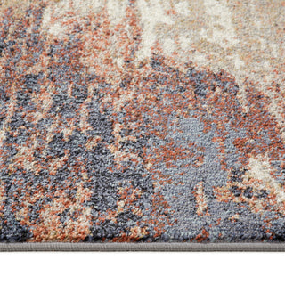 Jordan Delia Area Rug, Beige, 6'7" x 9', Abstract