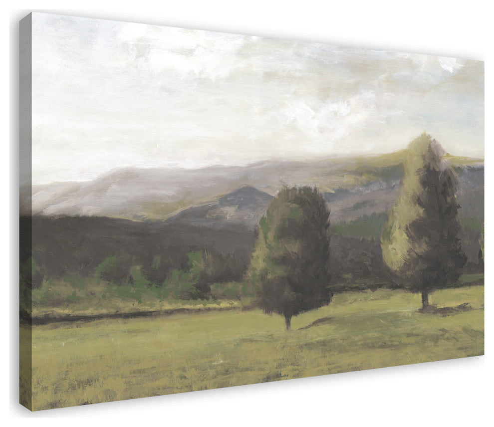 Painterly Treescape 32"x48" Canvas Wall Art