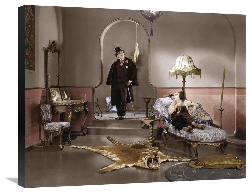 "Harold Lloyd" Stretched Canvas Giclee by Hollywood Photo Archive, 30"x24"