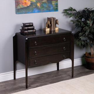 Lifestyle image showing the dresser in a room setting.