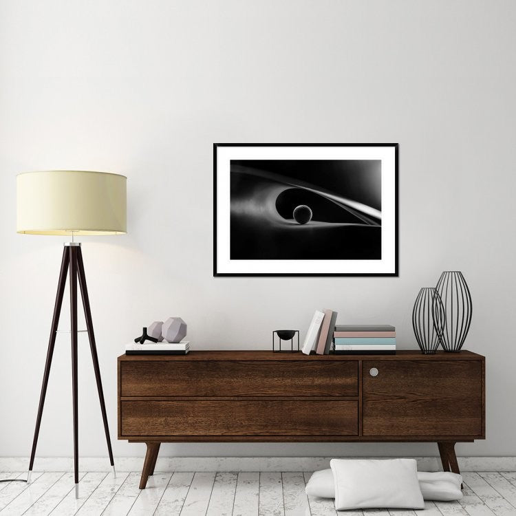 "Light And Shadows" Framed Digital Print by Olavo Azevedo, 44x32"