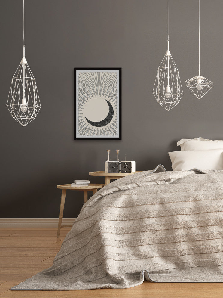 "Moonlight Shine" Framed Painting Print, 30x45