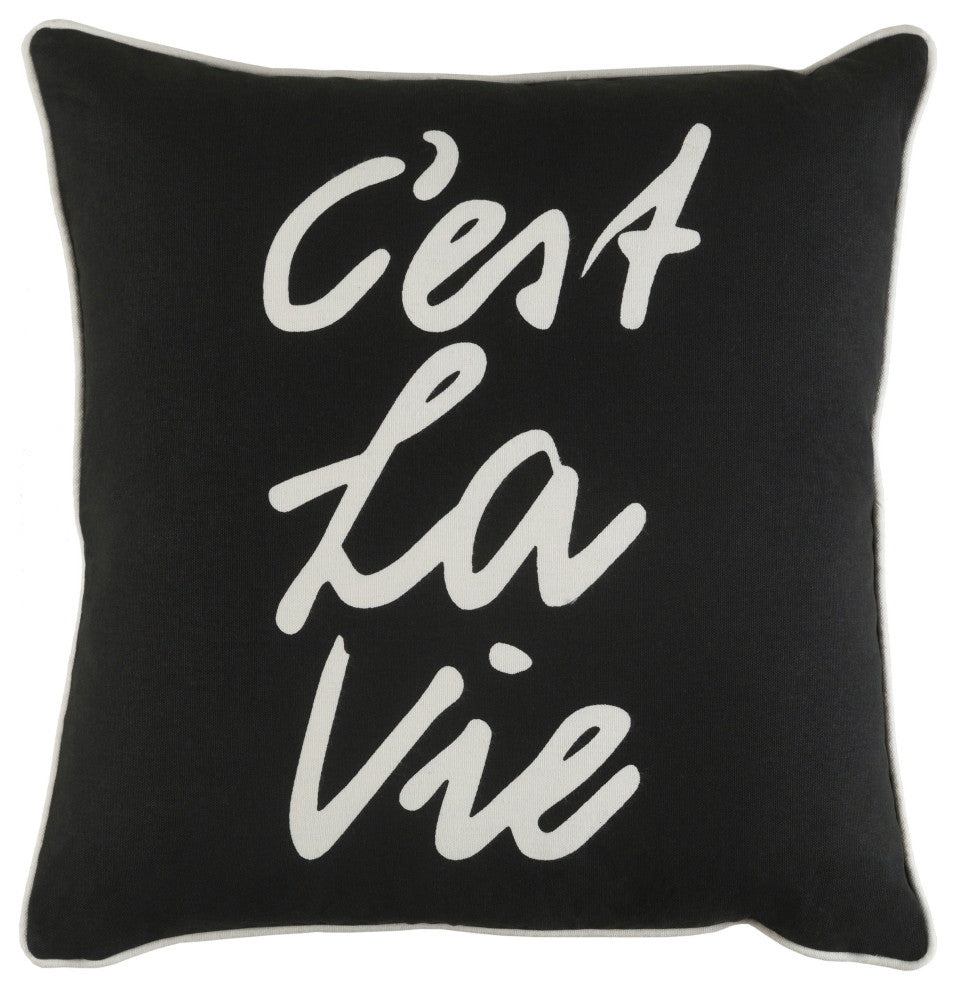 Surya Glyph GLYP-7113 18" x 18" Pillow Kit