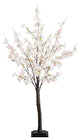 4ft. Lighted Artificial Cherry Blossom Tree With 210 Warm White LED Lights
