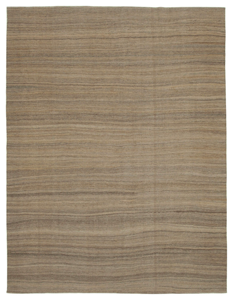 Rug N Carpet - Hand-knotted Oriental 8' 9'' x 11' 6'' Flatweave Wool Kilim Rug
