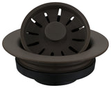 Karran 4-1/2" Kitchen Sink Decorative Disposal Flange, Brown