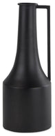 Aubrey Small 14.0H Black Iron Flower Vase