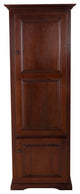 Single Kitchen Pantry Cabinet, Persimmon Red