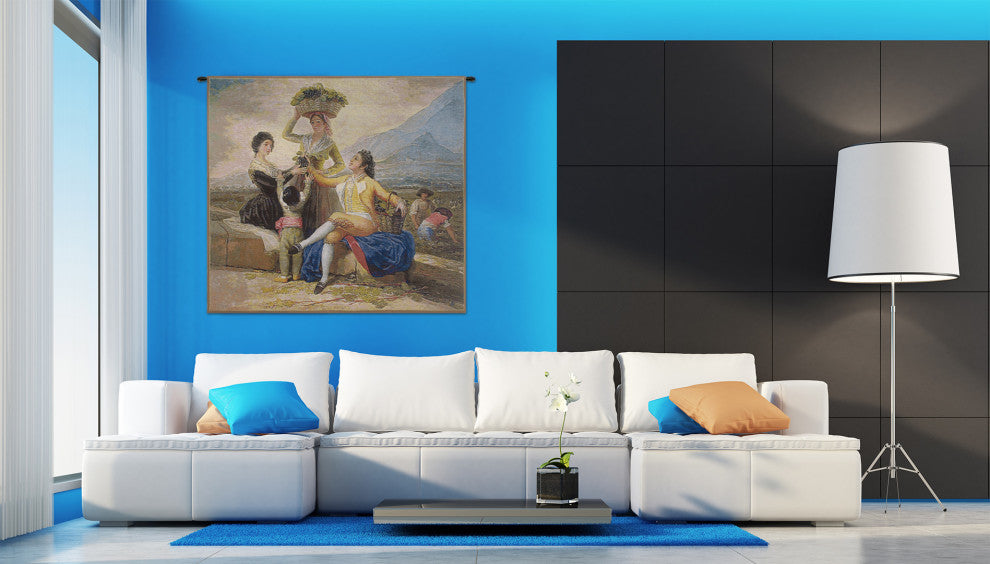 Vendimia Small Belgian Wall Tapestry