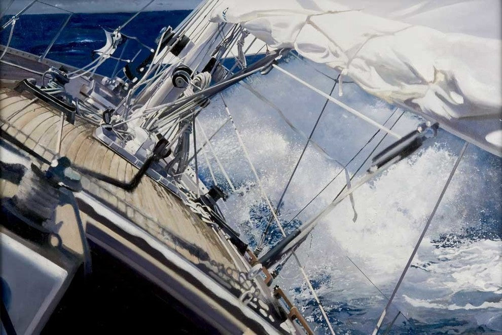 "Winward" Fine Art Canvas Print, 72"x48"