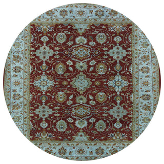 Ahgly Company Indoor Round Mid-Century Modern Area Rugs, 8' Round