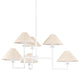 Gladwyne 6 Light Chandelier, Steel