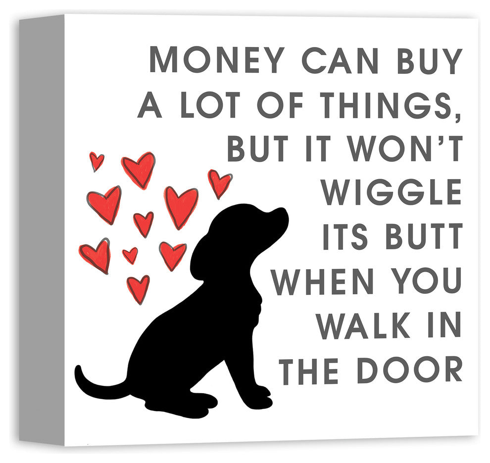 Designs Direct Creative Group Wiggle Butt 12x12 Canvas Wall Art