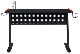 ACME Dragi Gaming Table With USB Port, Black and Red Finish