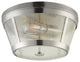 Parker 2 Light 13.78' Diamter Flushmount Mount Ceiling Fixture