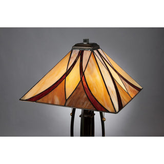 Asheville 2-Light Table Lamp, Valiant Bronze
