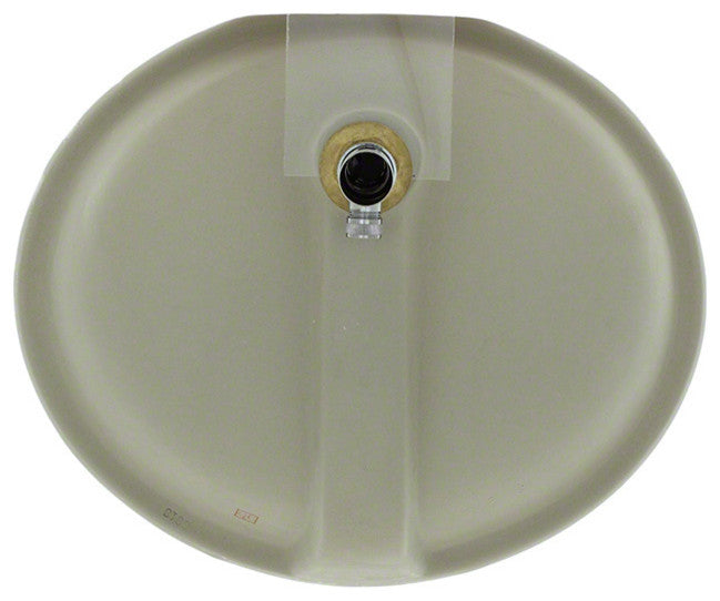 PUPMW Porcelain Bathroom Sink, White