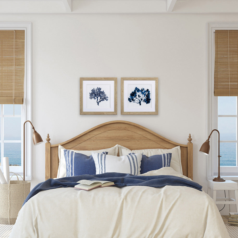 Indigo Coral B Wall Art, 2-Piece Set